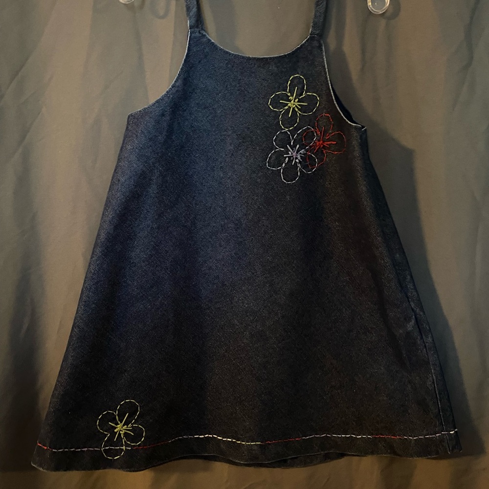 Little girls Gap Denim Jumper